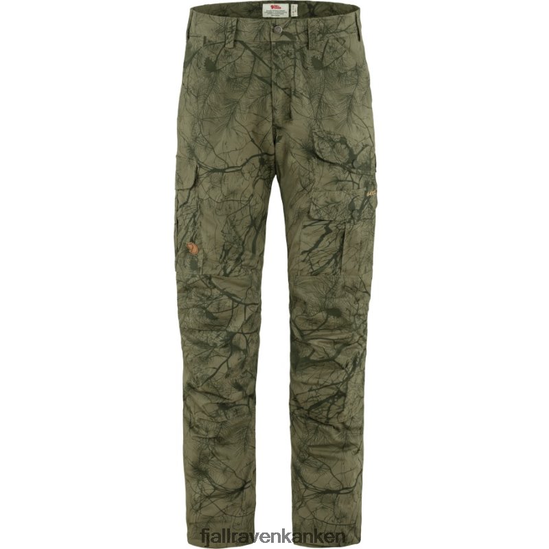 Fjallraven Sklep - Fjällräven Outlets Green Camo-Deep Forest Barents Pro Hydratic Trs M