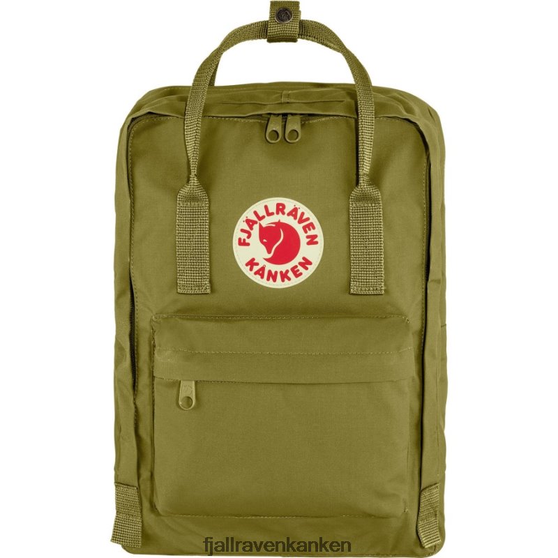 Fjallraven Kanken - Foliage Green Kånken Laptop 13 Fjällräven Outlets