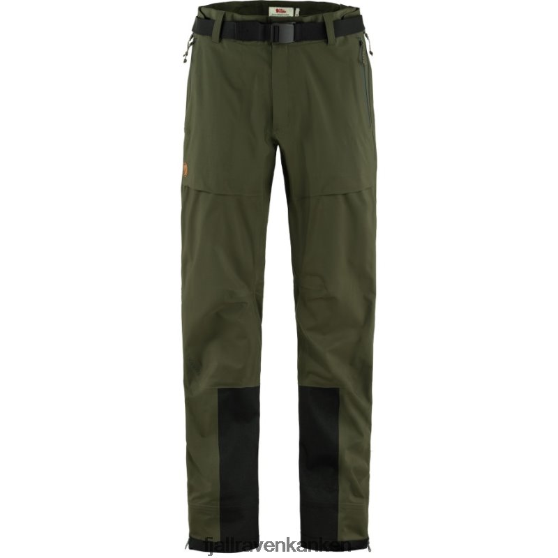 Fjällräven Polska - Deep Forest Fjällräven Outlets Keb Eco-Shell Trousers M