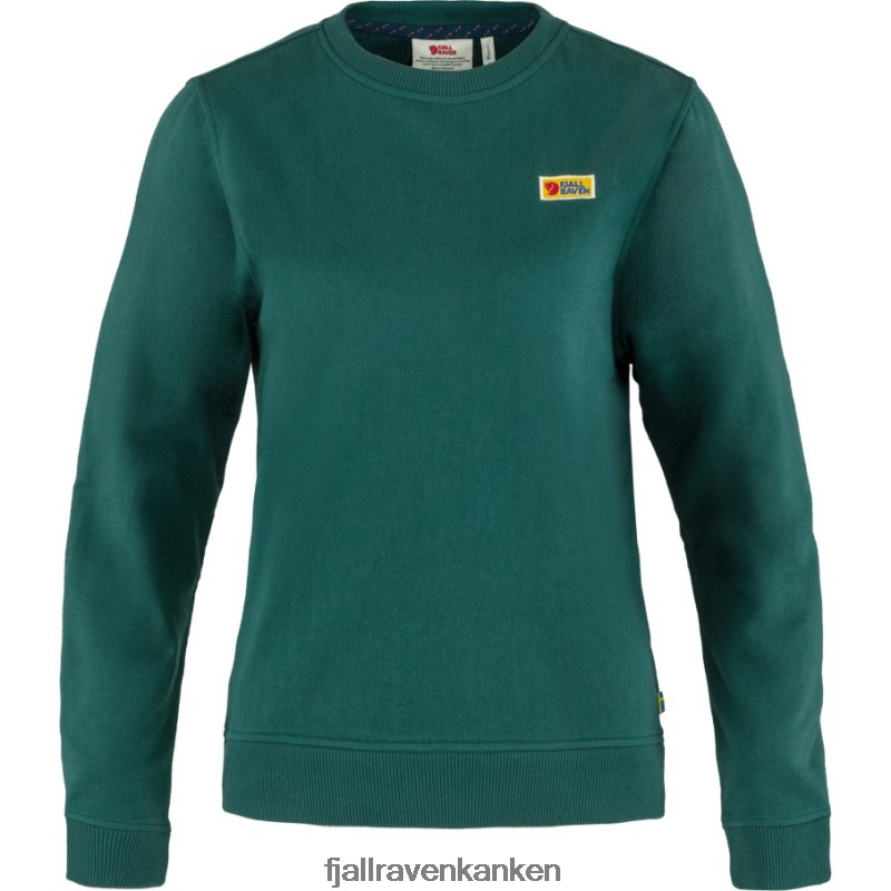 Fjallraven Kanken - Vardag Sweater W Arctic Green Fjällräven Outlets Brand