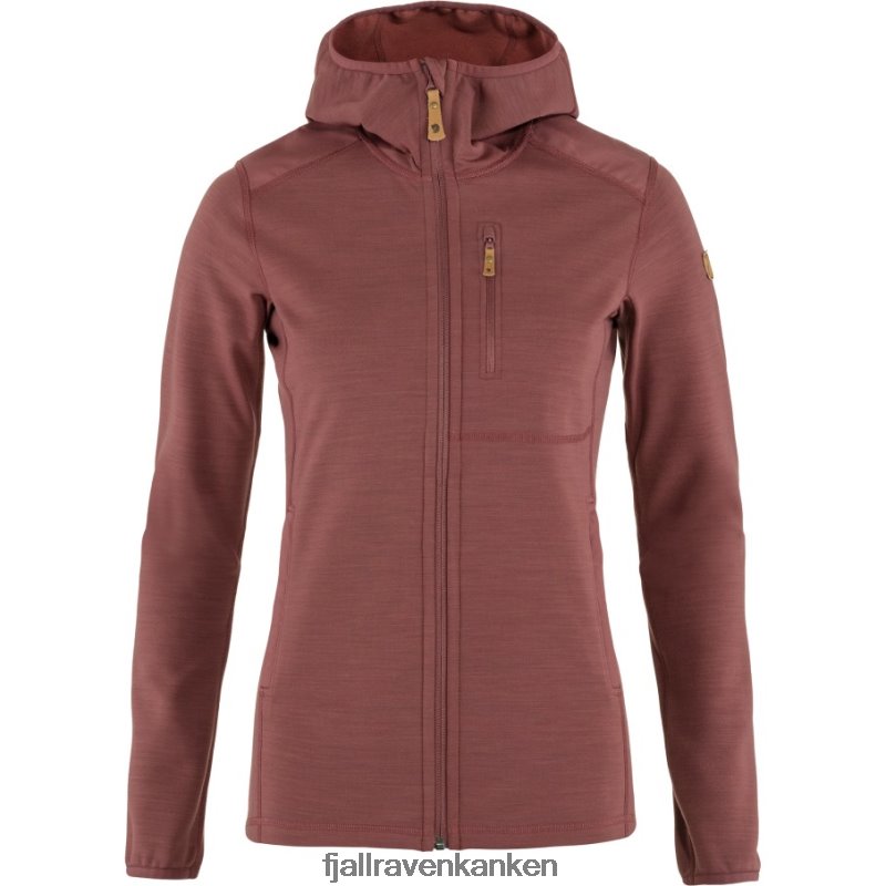Fjällräven Polska - Mesa Purple Fjällräven Outlets Keb Fleece Hoodie W