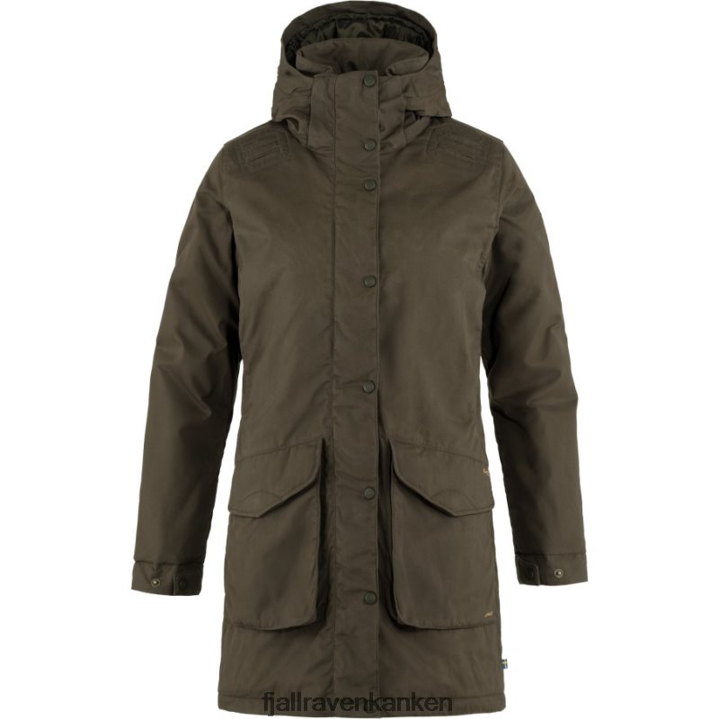 Fjallraven Kanken - Hgvilt Jacket W Dark Olive Fjällräven Outlets