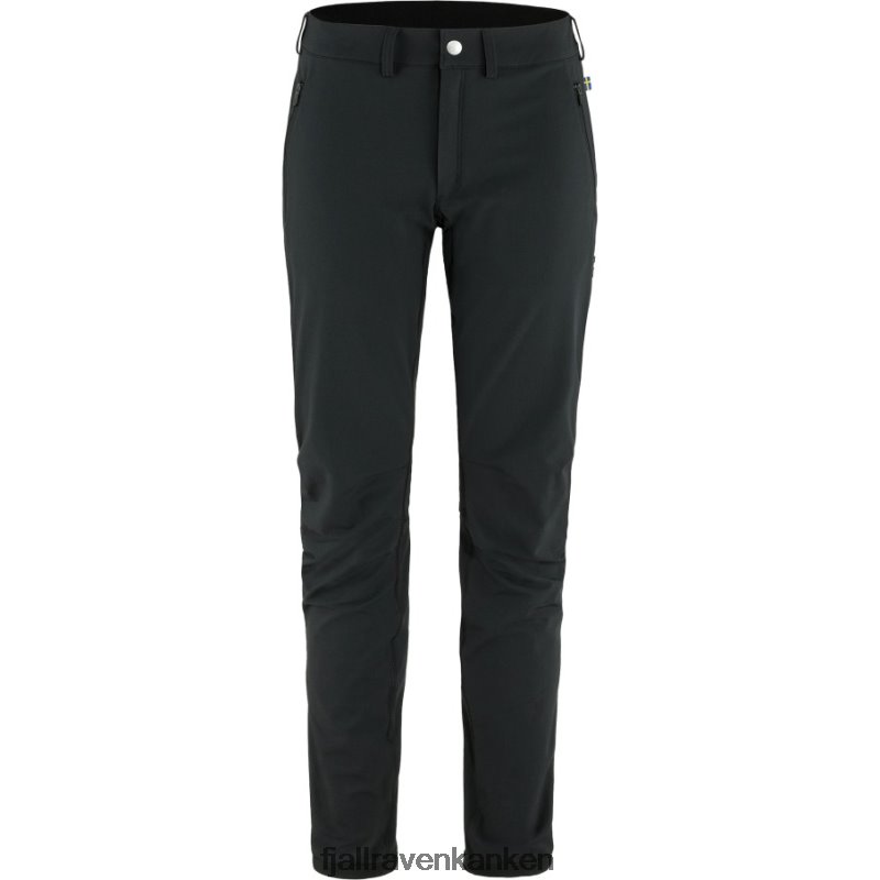 Fjallraven Sklep - Fjällräven Outlets Black Bergtagen Stretch Trousers W