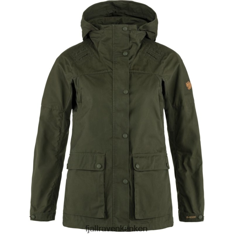 Fjällräven Polska - Deep Forest Fjällräven Outlets Forest Hybrid Jacket W