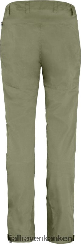 Fjallraven Kanken - Abisko Lite Trekking Trousers W Short Light Olive Fjällräven Outlets