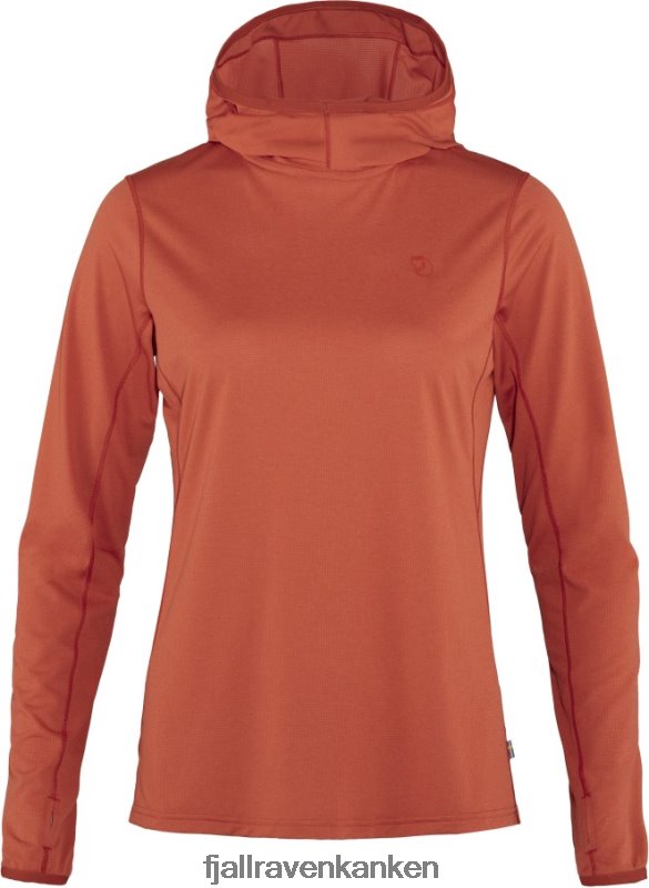 Fjallraven Kanken - Abisko Sun-Hoodie W Rowan Red Fjällräven Outlets Brand