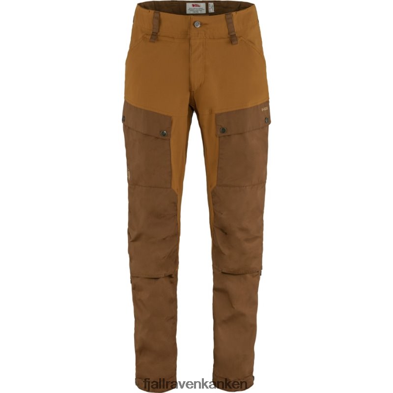 Fjallraven Sklep - Fjällräven Outlets Brand Timber Brown-Chestnut Keb Trousers M Reg