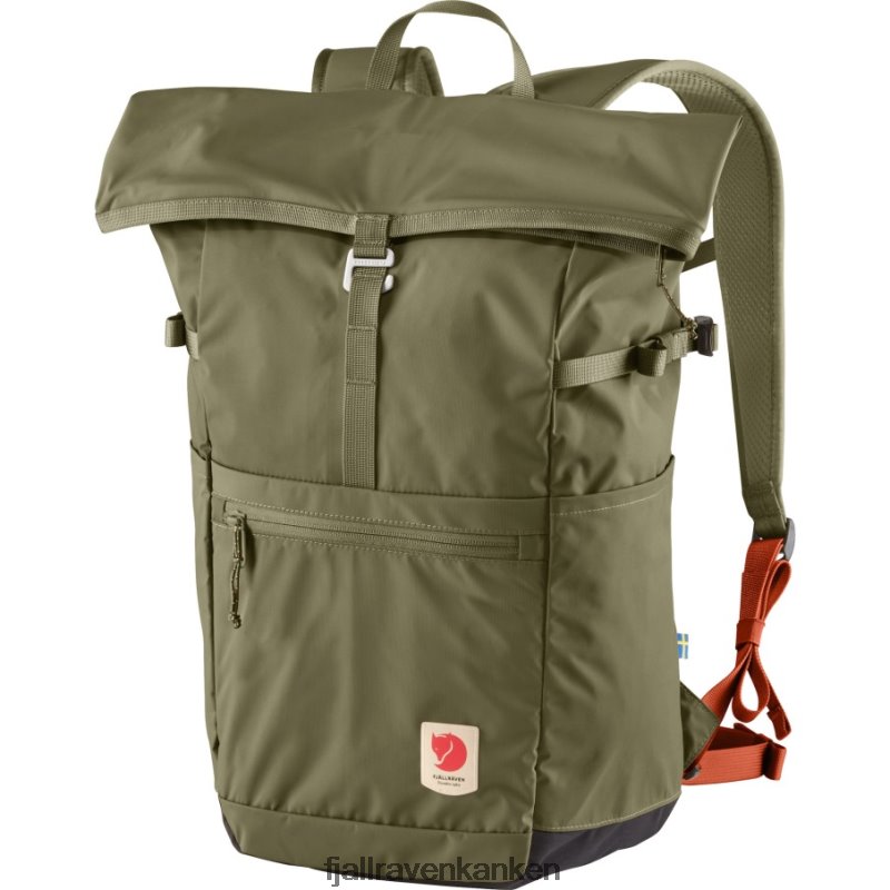 Fjällräven Polska - Fjällräven Outlets High Coast Foldsack 24 Green