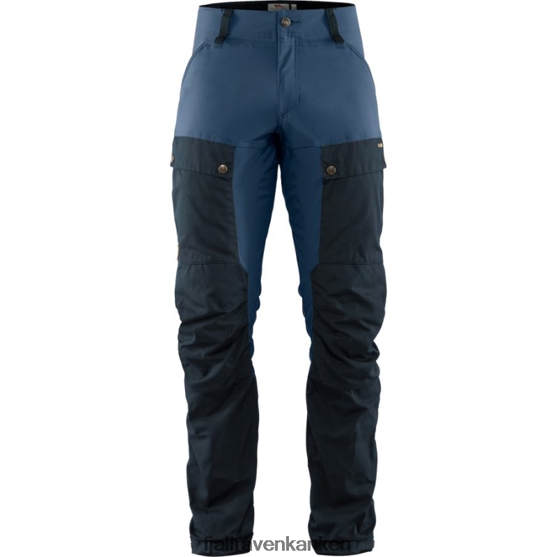 Fjällräven Polska - Fjällräven Outlets Keb Trousers M Reg Dark Navy-Uncle Blue