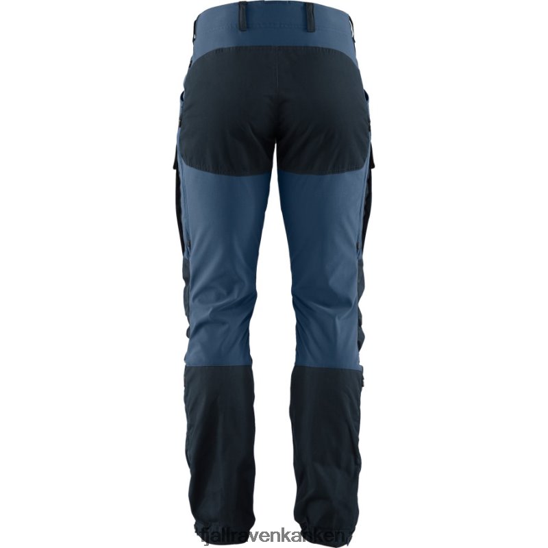 Fjällräven Polska - Fjällräven Outlets Keb Trousers M Reg Dark Navy-Uncle Blue