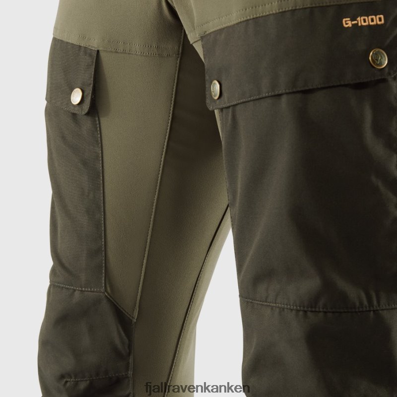 Fjallraven Kanken - Green Camo-Laurel Green Keb Trousers M Reg Fjällräven Outlets Brand