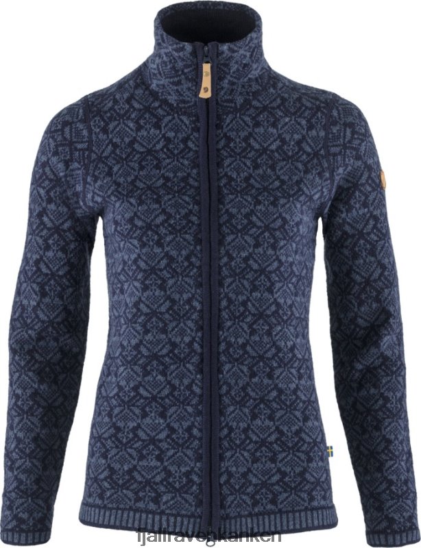 Fjallraven Kanken - Snow Cardigan W Dark Navy Fjällräven Outlets