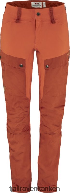 Fjallraven Sklep - Fjällräven Outlets Cabin Red-Rowan Red Keb Trousers W Short