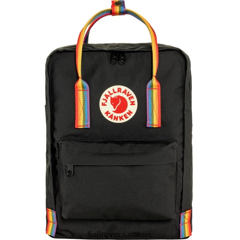 Black-Rainbow Pattern