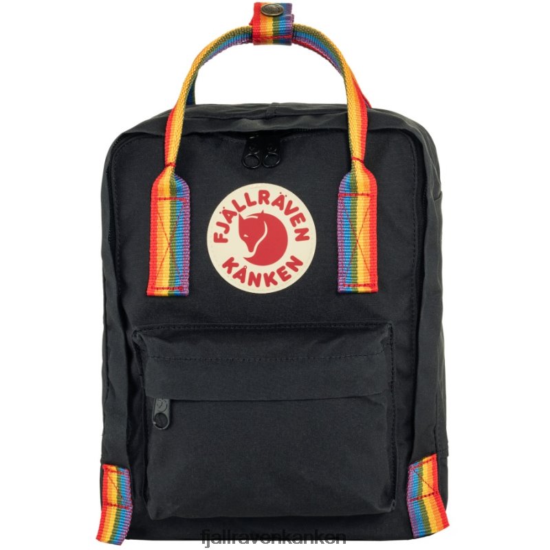 Black-Rainbow Pattern