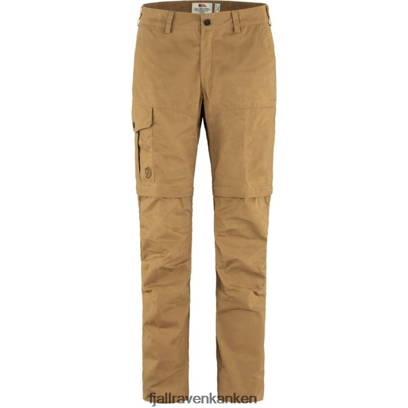 Fjällräven Polska - Fjällräven Outlets Karla Pro Zip-Off Trousers W Buckwheat Brown