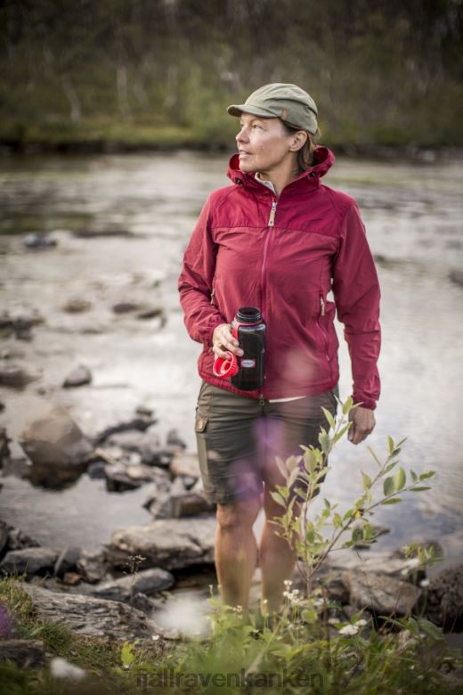 Fjallraven Kanken - Nikka Shorts W Dark Olive Fjällräven Outlets
