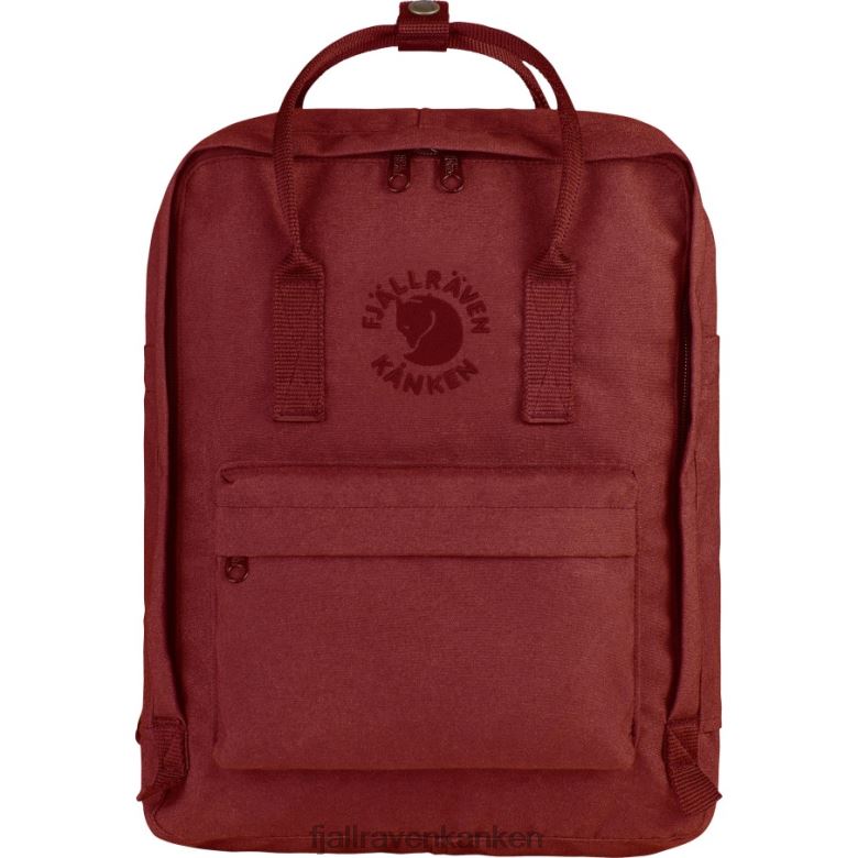Fjallraven Kanken - Ox Red Re-Kånken Fjällräven Outlets