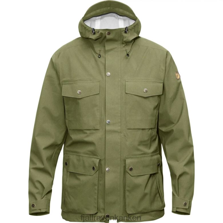 Fjällräven Polska - Fjällräven Outlets Övik Eco-Shell Jacket M Green