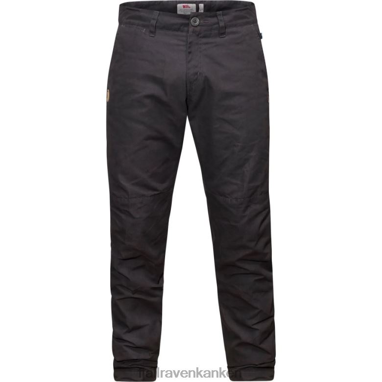 Fjällräven Polska - Fjällräven Outlets Srmland Tapered Winter Trousers M Long Dark Grey