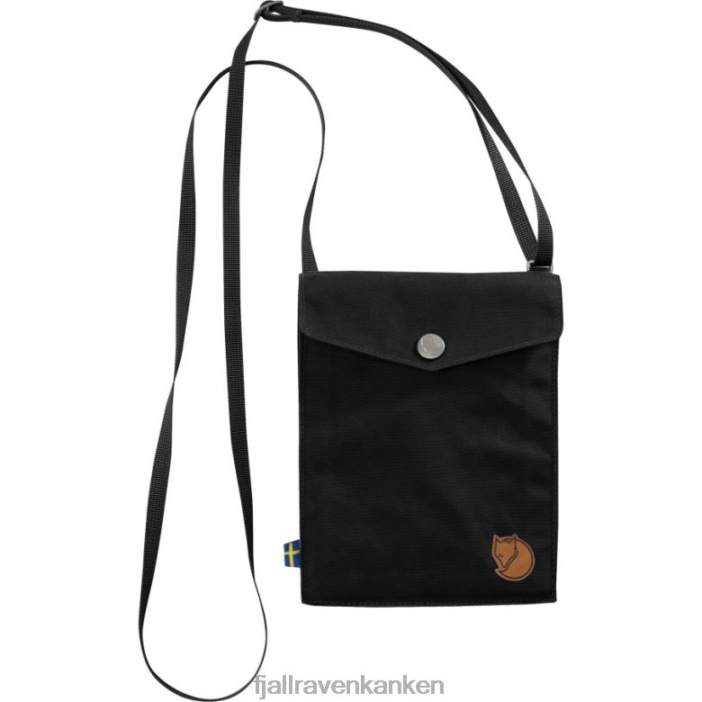 Fjallraven Kanken - Pocket Black Fjällräven Outlets