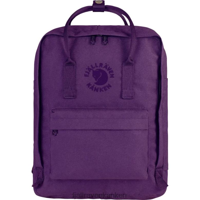 Fjallraven Kanken - Deep Violet Re-Kånken Fjällräven Outlets