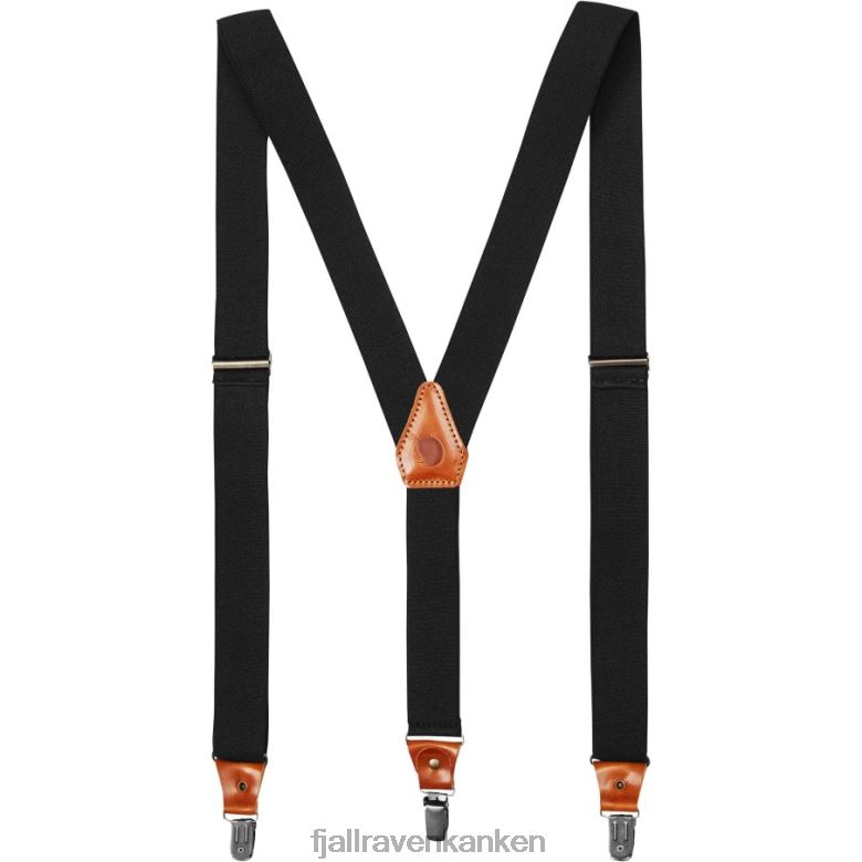 Fjällräven Polska - Fjällräven Outlets Singi Clip Suspenders Dark Grey