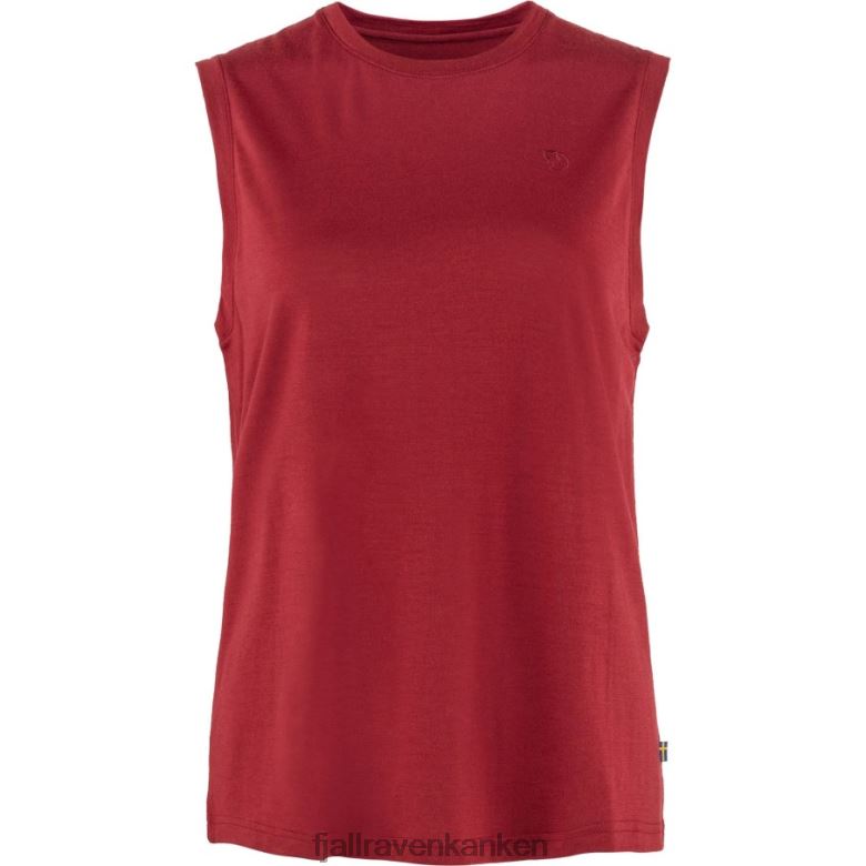 Fjallraven Kanken - Pomegranate Red Abisko Wool Tank Top W Fjällräven Outlets