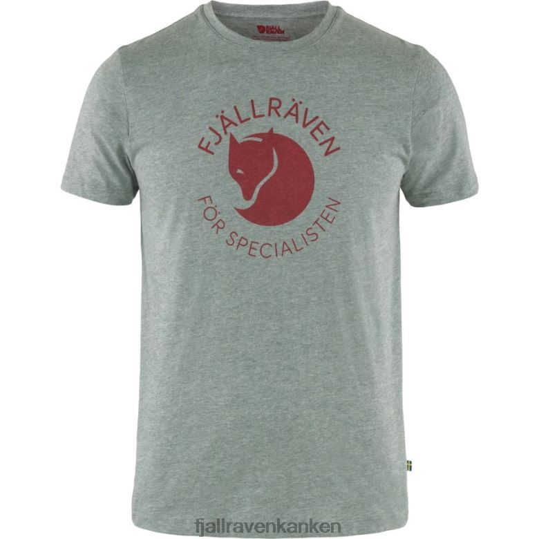Fjallraven Kanken - Fox T-Shirt M Grey Melange Fjällräven Outlets