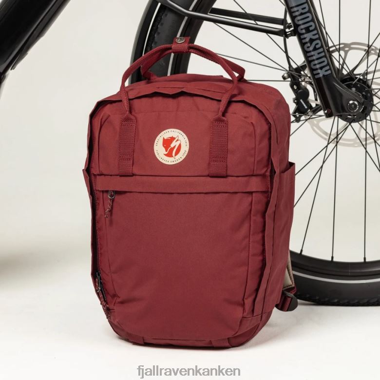 Fjallraven Kanken - S/F Cave Pack Ox Red Fjällräven Outlets