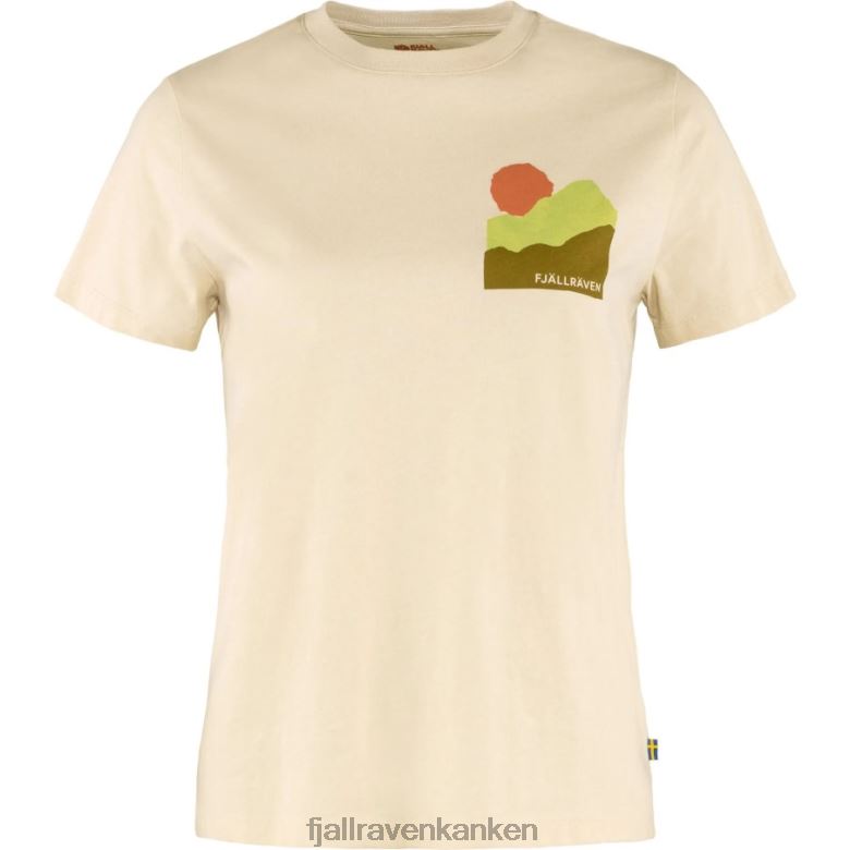 Fjallraven Kanken - Nature T-Shirt W Chalk White Fjällräven Outlets