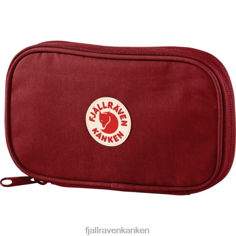 Fjallraven Kanken - Ox Red Kånken Travel Wallet Fjällräven Outlets