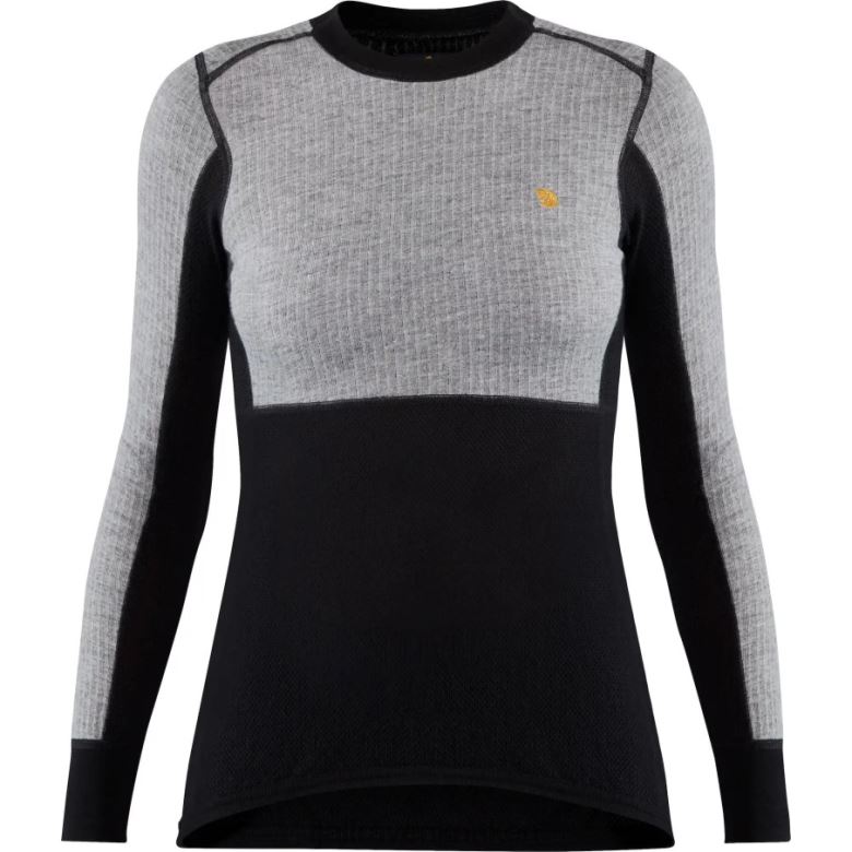 Fjallraven Kanken - Bergtagen Woolmesh Sweater W Grey Fjällräven Outlets