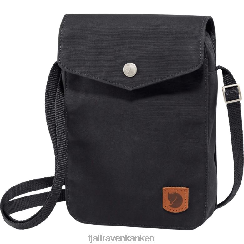 Fjallraven Kanken - Greenland Pocket Black Fjällräven Outlets