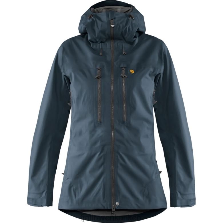 Fjallraven Sklep - Fjällräven Outlets Mountain Blue Bergtagen Eco-Shell Jacket W