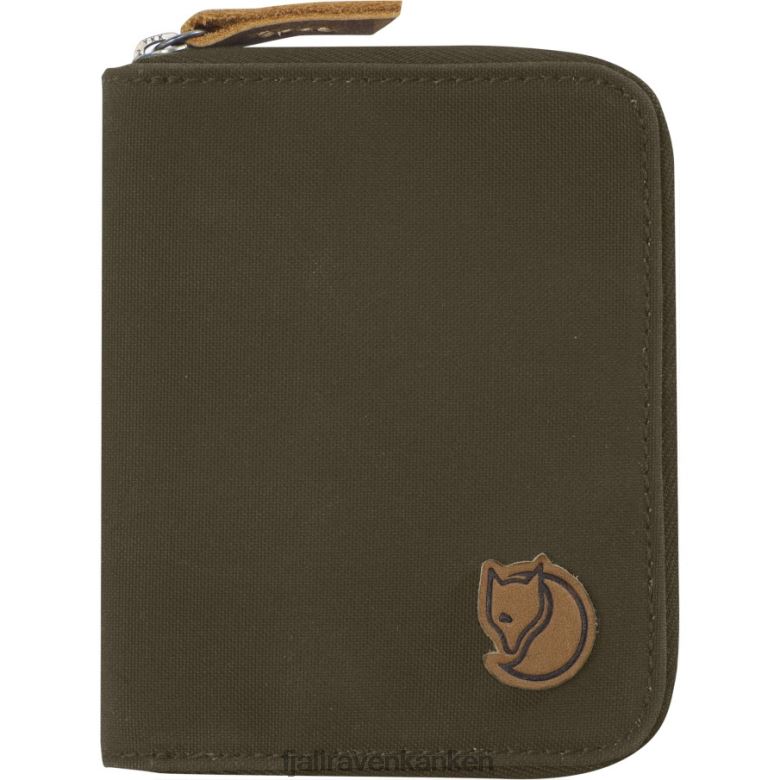Fjallraven Kanken - Dark Olive Zip Wallet Fjällräven Outlets
