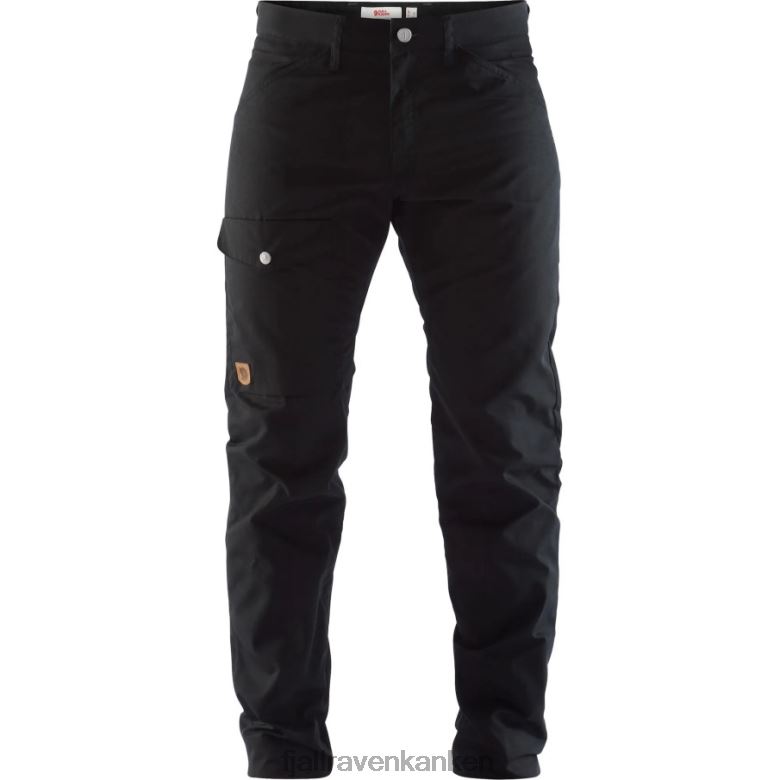 Fjallraven Sklep - Greenland Jeans M Long Fjällräven Outlets Black