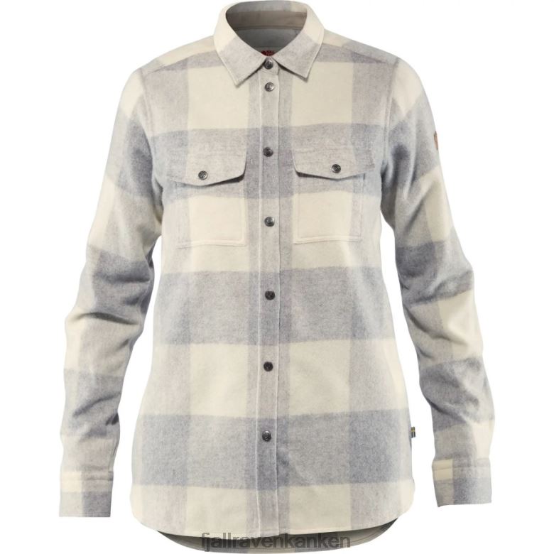 Fjallraven Sklep - Fjällräven Outlets Fog-Chalk White Canada Shirt W