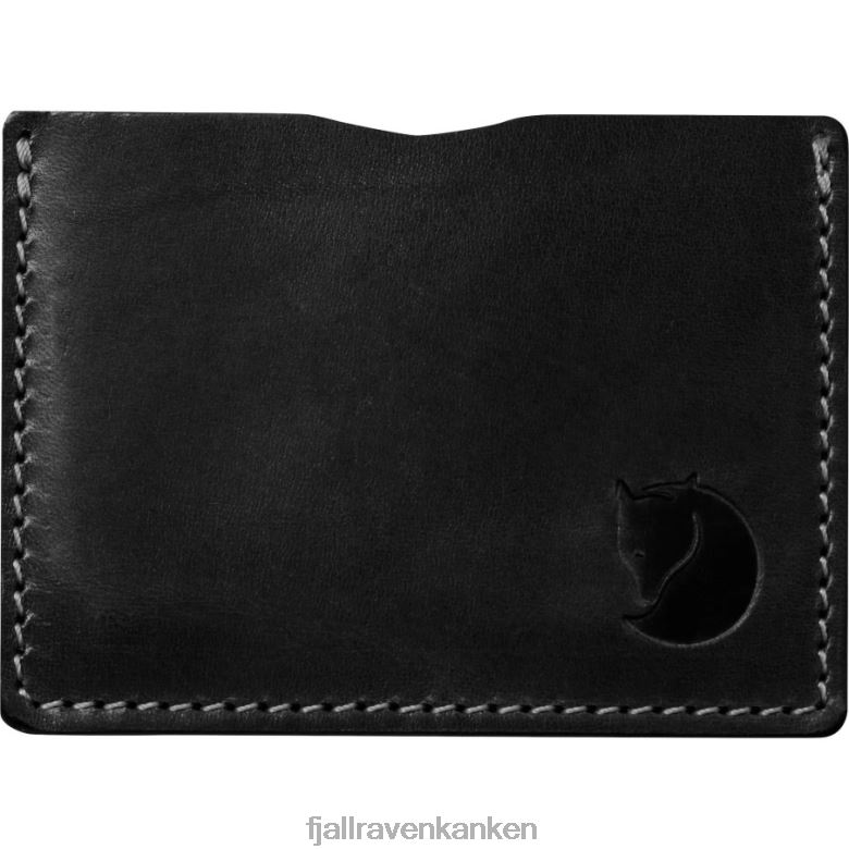 Fjallraven Kanken - Black Övik Card Holder Fjällräven Outlets
