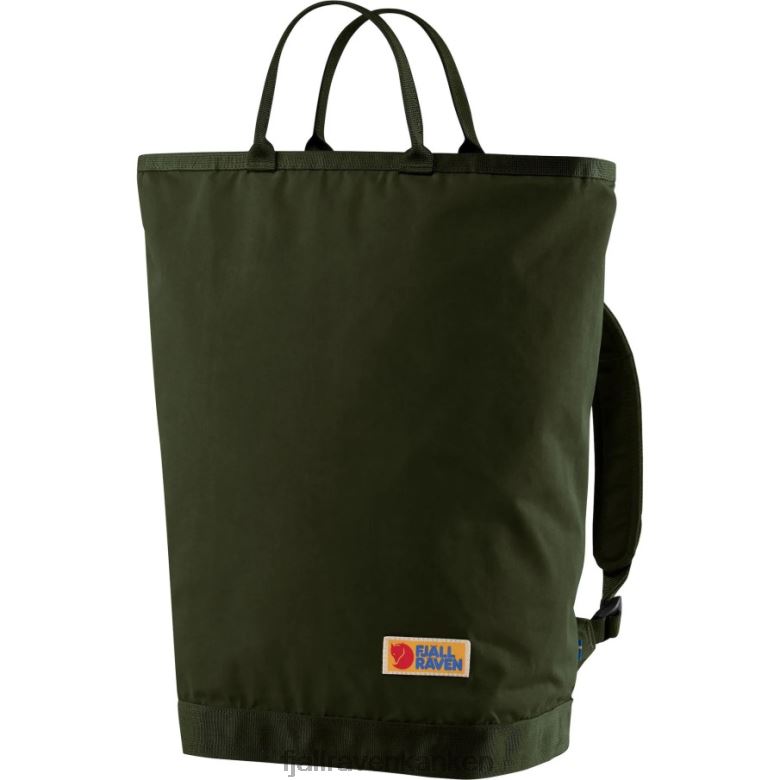 Fjallraven Kanken - Deep Forest Vardag Totepack Fjällräven Outlets