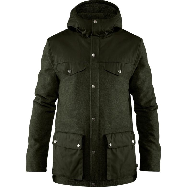 Fjallraven Kanken - Deep Forest Greenland Re-Wool Jacket M Fjällräven Outlets