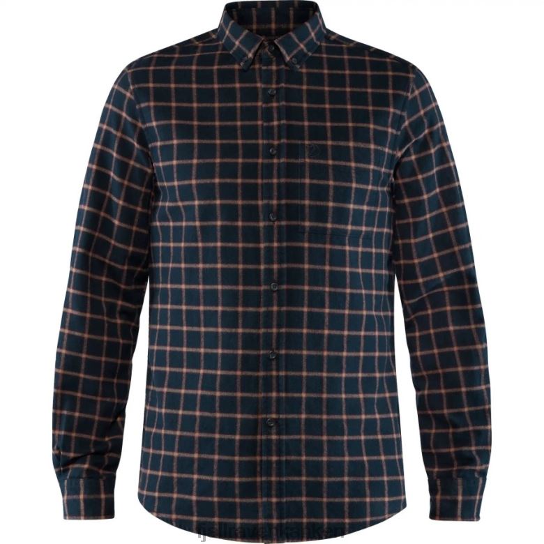 Fjallraven Kanken - Övik Flannel Shirt M Dark Navy Fjällräven Outlets