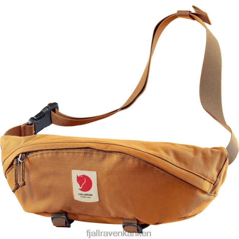 Fjallraven Kanken - Ulvö Hip Pack Large Red Gold Fjällräven Outlets