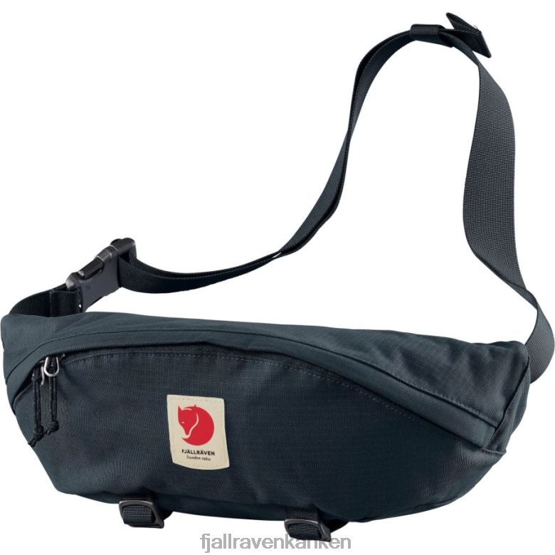 Fjallraven Kanken - Dark Navy Ulvö Hip Pack Large Fjällräven Outlets
