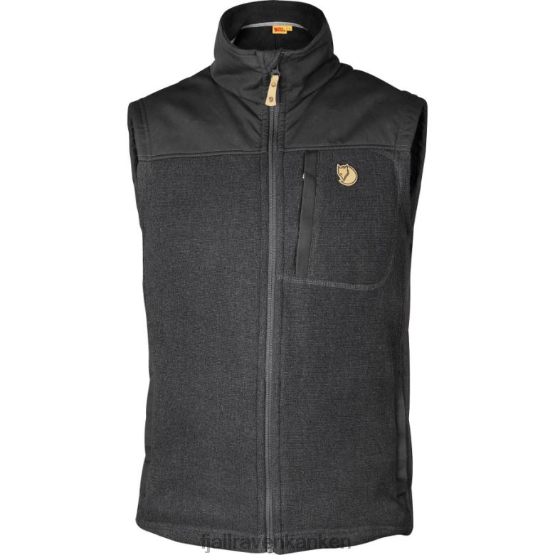 Fjallraven Kanken - Graphite Buck Fleece Vest M Fashion Fjällräven Outlets
