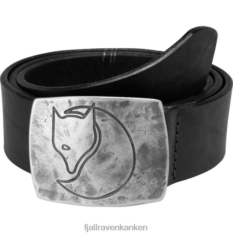 Fjallraven Sklep - Fjällräven Outlets Black Murena Silver Belt