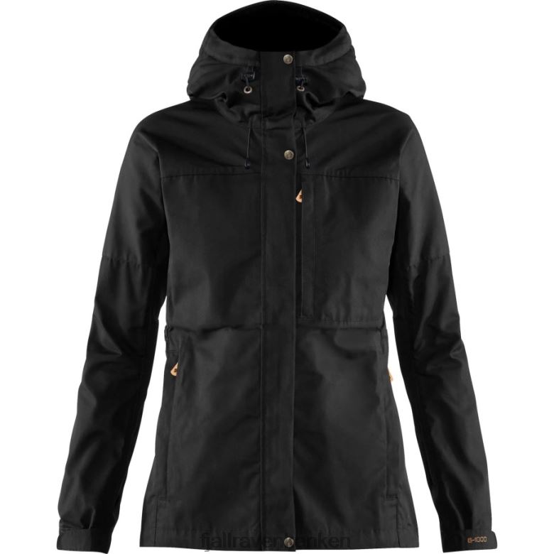 Fjallraven Kanken - Kaipak Jacket W Black Fjällräven Outlets