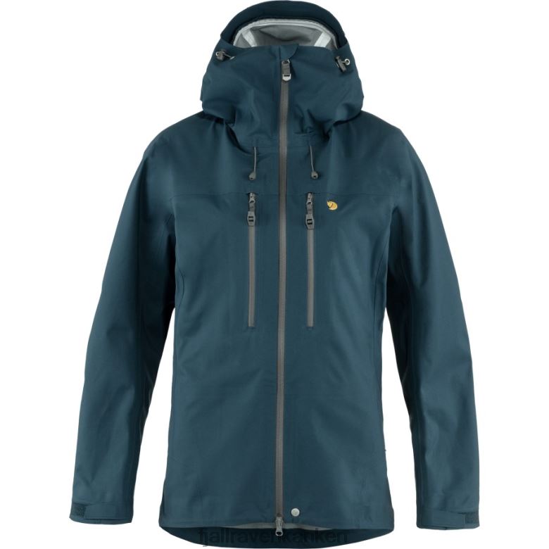 Fjällräven Polska - Fjällräven Outlets Bergtagen Eco-Shell Jacket W Mountain Blue