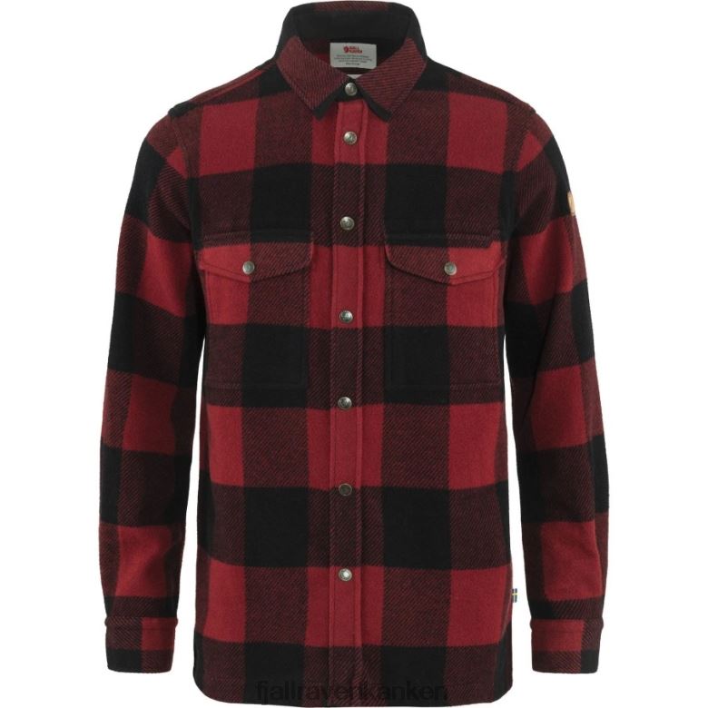 Fjallraven Kanken - Canada Shirt M Red Fjällräven Outlets