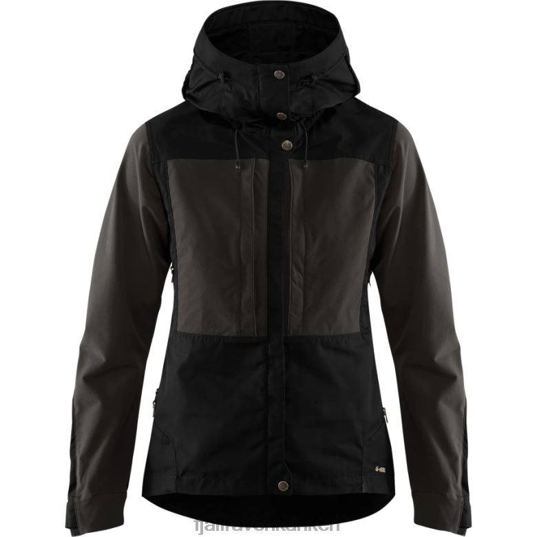 Fjallraven Kanken - Keb Jacket W Black Fjällräven Outlets